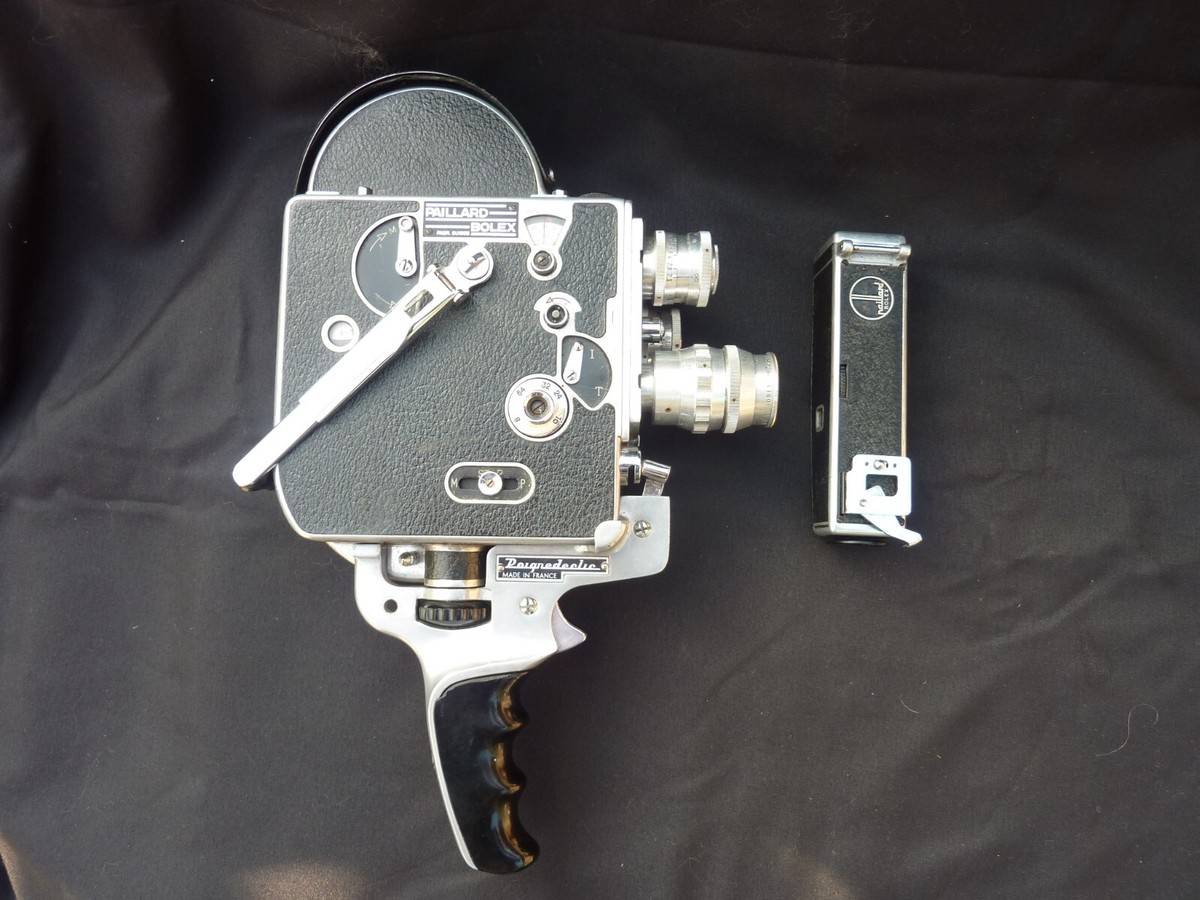 Caméra Bolex 8mm – Format Double 8 – Objectif Berthiot – Avec Coffret – Occasion