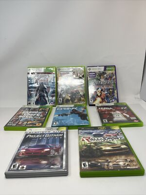 XBOX Games bundle See Description
