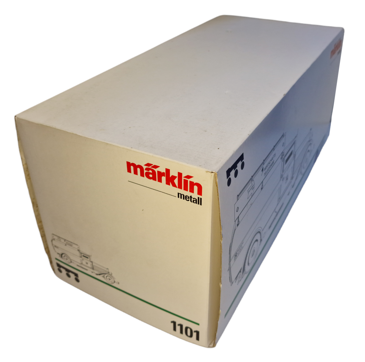 Märklin 1/16 ème 1101 camion mécanique Geldtransporter