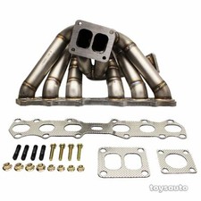 Rev9 Hp Equal Length Top Mount T4 Turbo Manifold For Jdm Supra 1jzgte Non Vvti