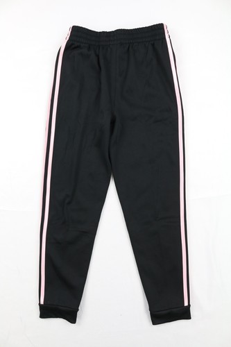 Adidas Youth Tech Fleece Jogger Black Pink 3 Stripes M 10/12 , L 14 , XL 16 NWT - Picture 12 of 18