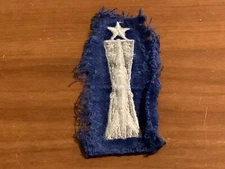 Vintage United States Air Force Master Missileman Badge or Patch, Blue