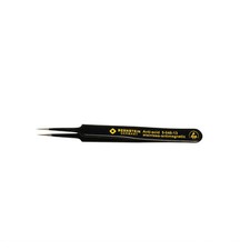 Image of Bernstein 5-058-13 SMD Tweezers 120mm Pointed Curved Anti-Magnetic