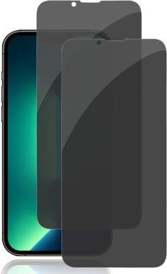 For iPhone 16 15 14 13 12 Pro Max Privacy Tempered Glass Screen Camera Protector