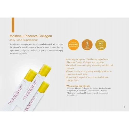 2x Authentic MOSBEAU Placenta Collagen Jelly - Anti Aging & Skin Whitening - Picture 3 of 5