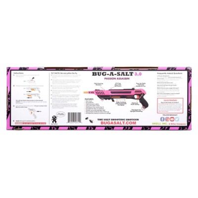 Bug A Salt 3.0 Pink Passion- Fly Swatter - Aceros de Hispania