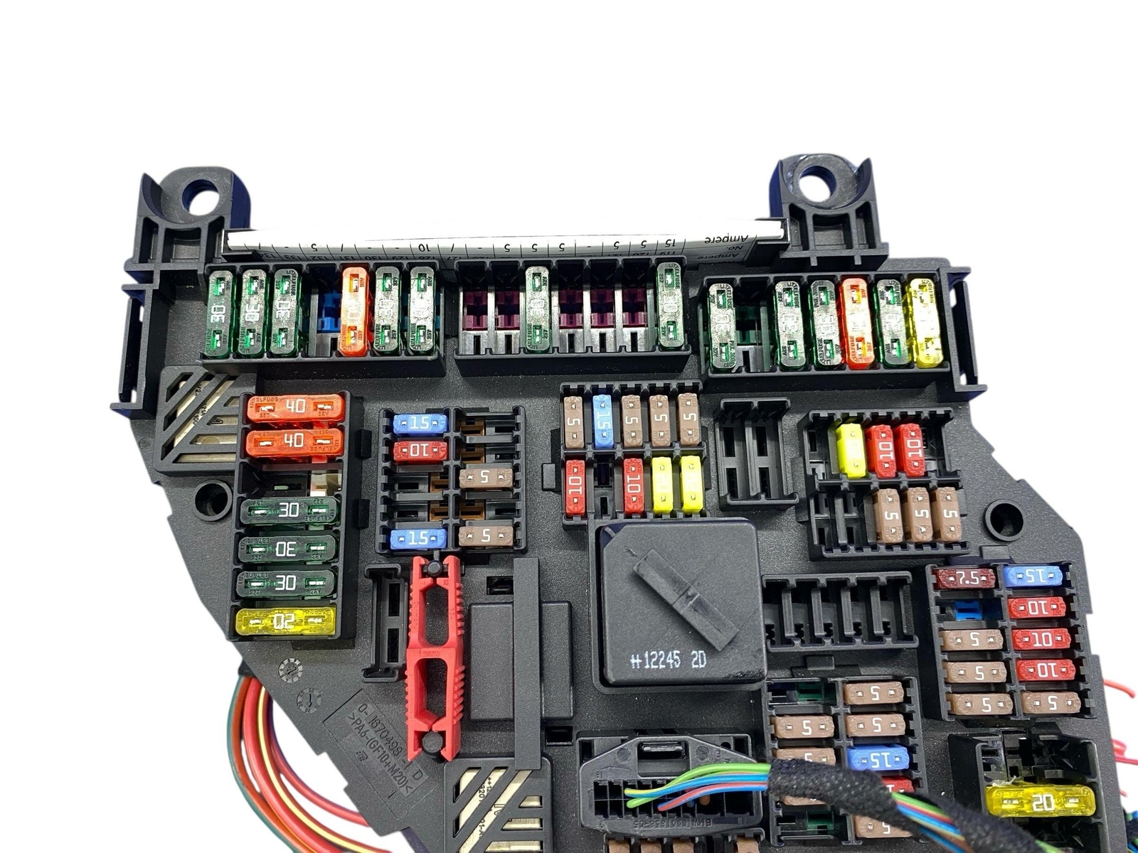 2009-2014 ROLLS ROYCE GHOST REAR POWER DISTRIBUTION FUSE RELAY JUNCTION BLOCK