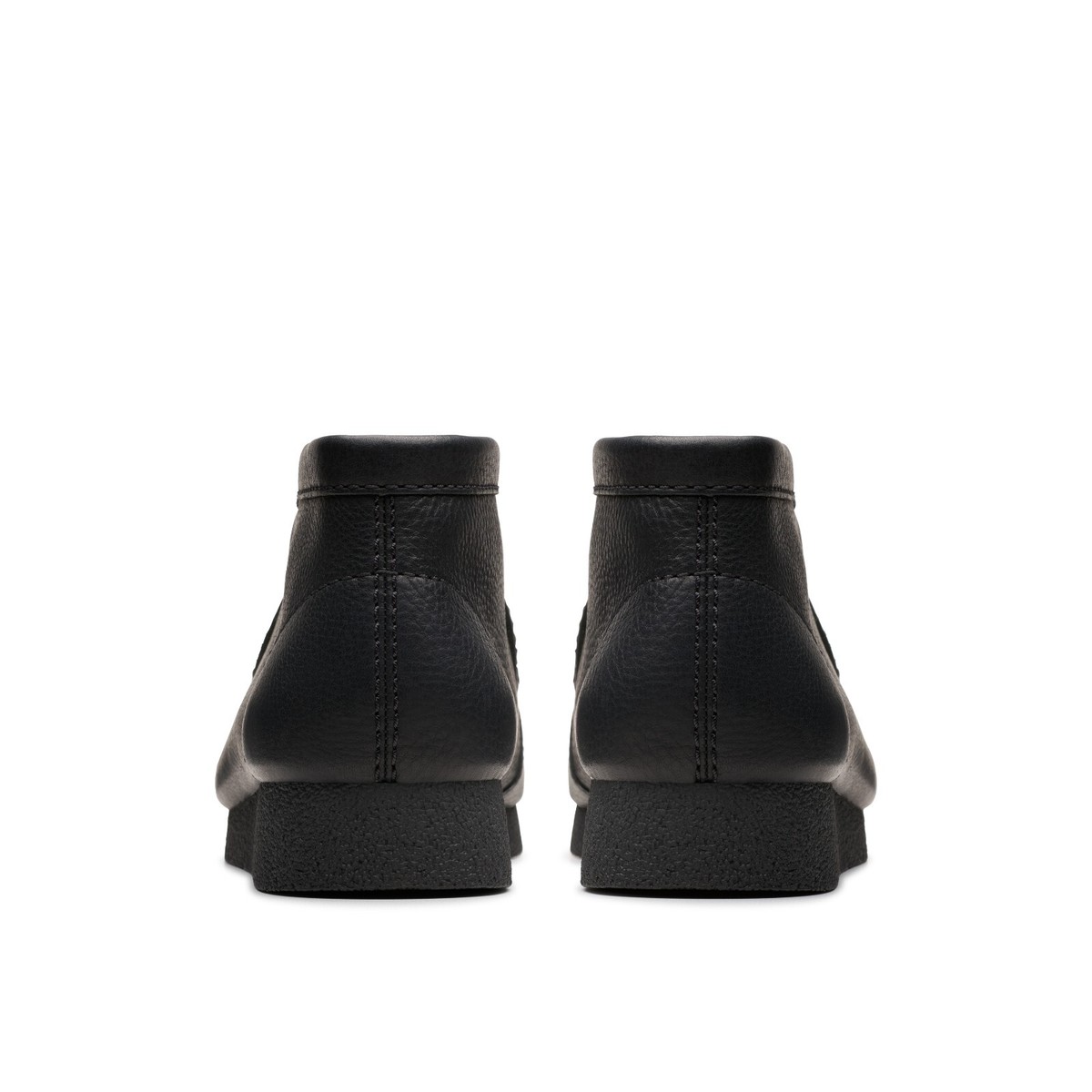 靴 CLARKS Wallabee Black Leather Clarks Wallabee - Black Leather – Kith