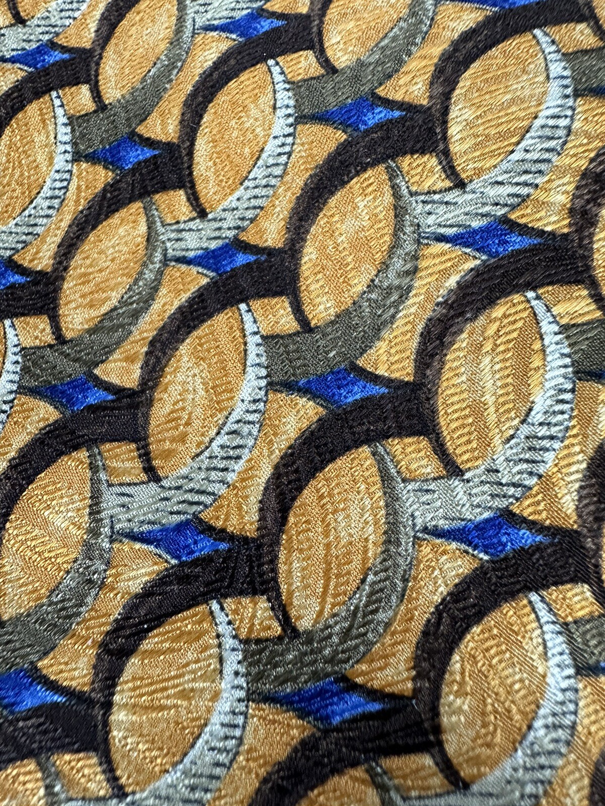 Robert Talbott Studio All Silk Extra Long Tie Abs… - image 5