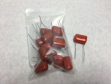 NOS Sprague 225PY Capacitors Orange Drop .82 100 DC Lot of 13