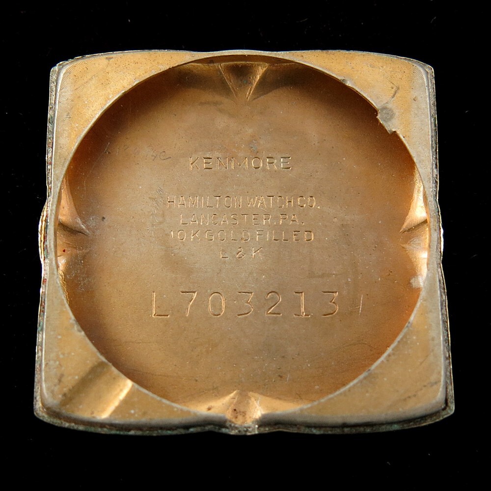 Vintage Men's Hamilton Kenmore 17 Jewel Grade 730 Gold Filled Wrist