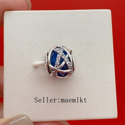 New 925 sterling silver Blue Galaxy Charm ,Charm for bracelet 796361