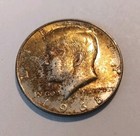 Lot Of 4 1968-D Kennedy Halves All 40% Silver Tarnished Condition #55 — photo 5