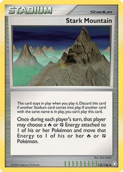 Stark Mountain 135/146 Reverse Holo Legends Awakened Pokemon LP