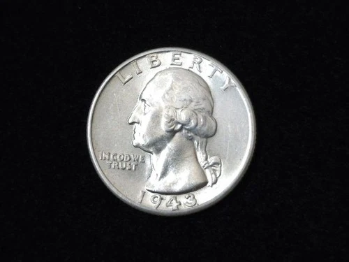 1943-D Washington Silver Quarter Brilliant Uncirculated 11114