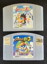 Snowboard Kids 1 & 2 Bundle (Nintendo 64, N64) Authentic & Tested Cartridges