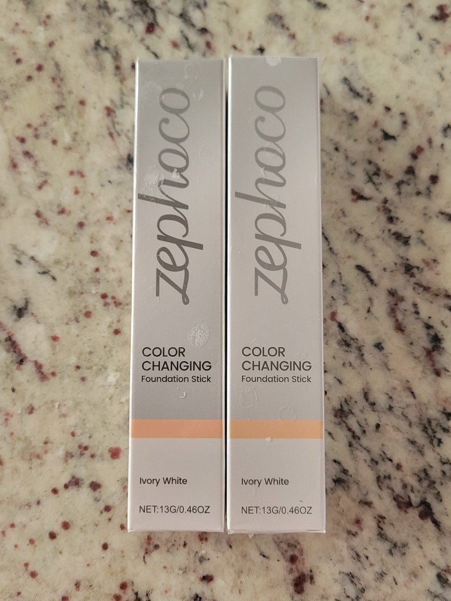 Zephoco Color Changing Foundation Stick Ivory White Just Sensible
