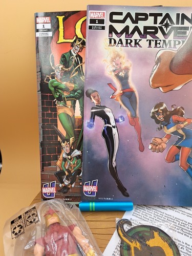 2023 Marvel Unlimited Plus Member Kit - Marvel Legends Red Suit Nova Figura Nuevo - Imagen 7 de 8