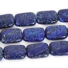 Blue Lapis Lazuli Beads Grade AAA Rectangle Loose Beads 8X10MM 10X14MM 13X18MM