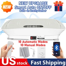Vibration Plate Exercise Machine Vibration Plate Glide Swing&Massage Auto ON/OFF