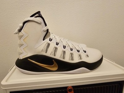 Nike Hyperdunk 2016 White/Black/Gold  *Little Patriots* [New]