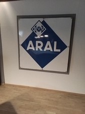 Aral Emailschild Garagenschild Tankstelle Garagennummer Benzol Verband Nr. 11