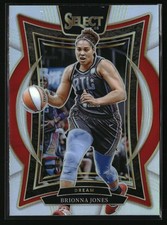 2025 Panini Select WNBA #18 Brionna Jones Silver Prizms Atlanta Dream