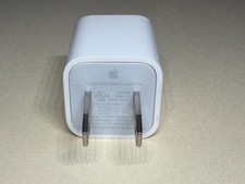 Genuine OEM Apple A1385 5W USB Travel Power Adapter Cube Charger iPhone iPad