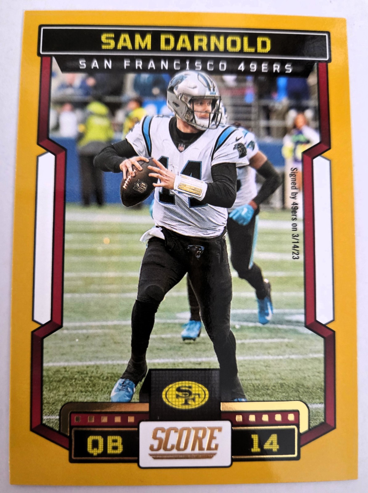 2023 Score - Sam Darnold #44 Gold