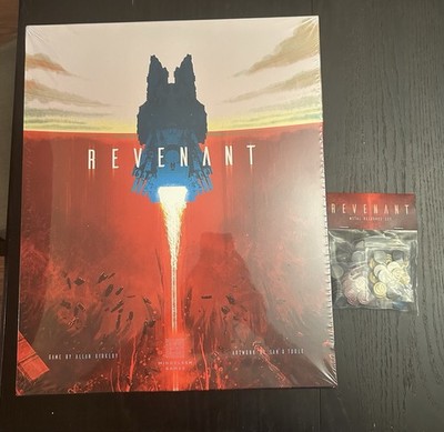 Revenant Kickstarter Admiral Edition by Mindclash Games With Metal Tokens