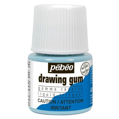 Liquid Latex Masking Fluid for Art Watercolor Ink Gouache - 45ml