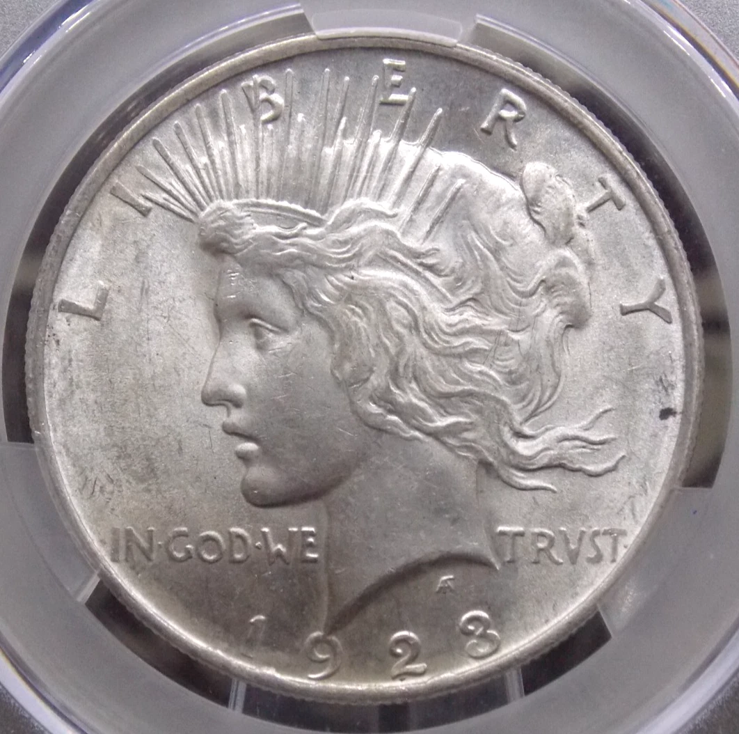 1923 Year Grade MS 62 Peace US Dollars (1921-1935) for sale | eBay