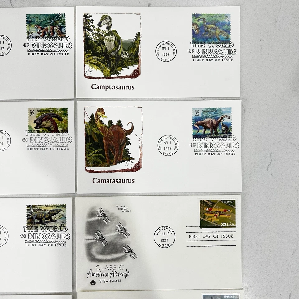 15 First Day of Issue Postal Covers Historic FDC 1996-98 Culture Lot #17 - Image 3 of 4