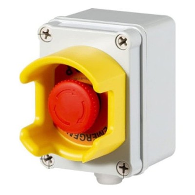 IP67 Rated Waterproof EStop Button Switch Box Designed For Industrial Safety