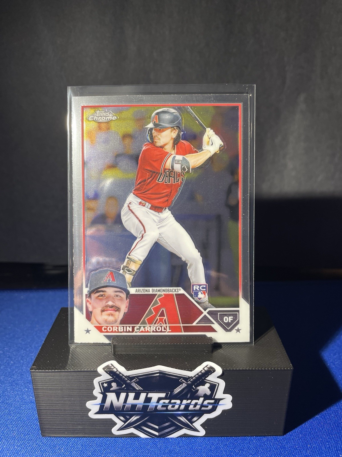 Corbin Carroll 2023 Topps Chrome Rookie Card #95 Arizona Diamondbacks