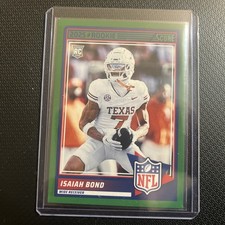 2025 Score Isaiah Bond Green #53 RC