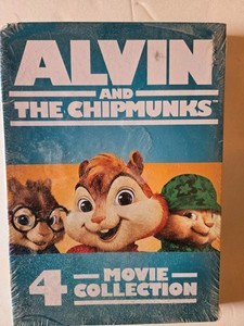 NEW! Alvin and the Chipmunks: 4-Movie Collection (DVD) Sealed Road Chip