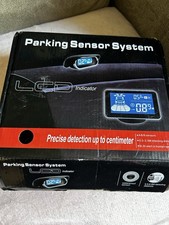 8 Parking Sensors LCD Car Auto Backup Reverse Rear Radar System Alert Alarm Kit