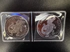 (2) .999 Silver Serialized Official 1996 Florida Gator Championship 1 ozt Rounds