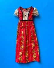 Rare Japanese Exclusive Vintage Barbie Francie Tuli Chan Pretty Frilly in Red