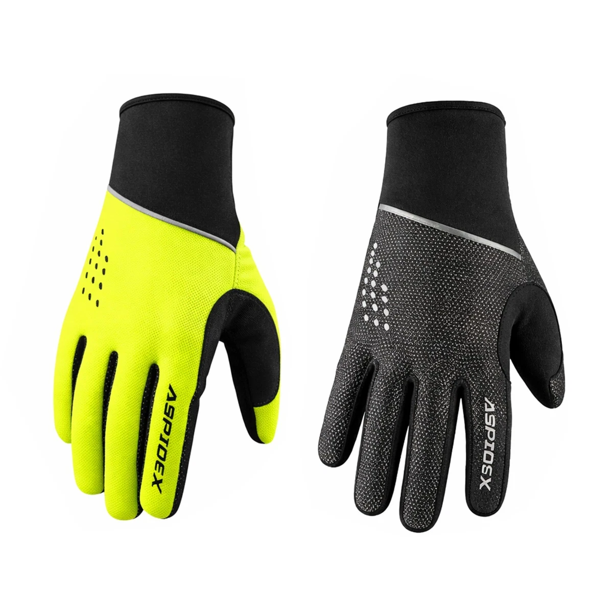 Guanti impermeabili per uomini e donne, guanti termici antivento, guanti invernali touch screen, guanti da sci caldi guanti da lavoro snowboard, rosa, M
