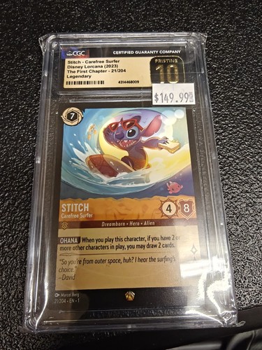 Stitch - Carefree Surfer graded CGC 10 for sale on eBay