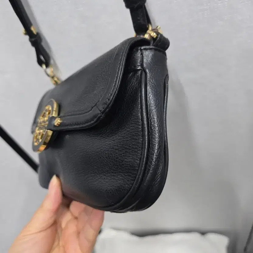 Tory Burch Mini Crossbody Bag - Black Leather