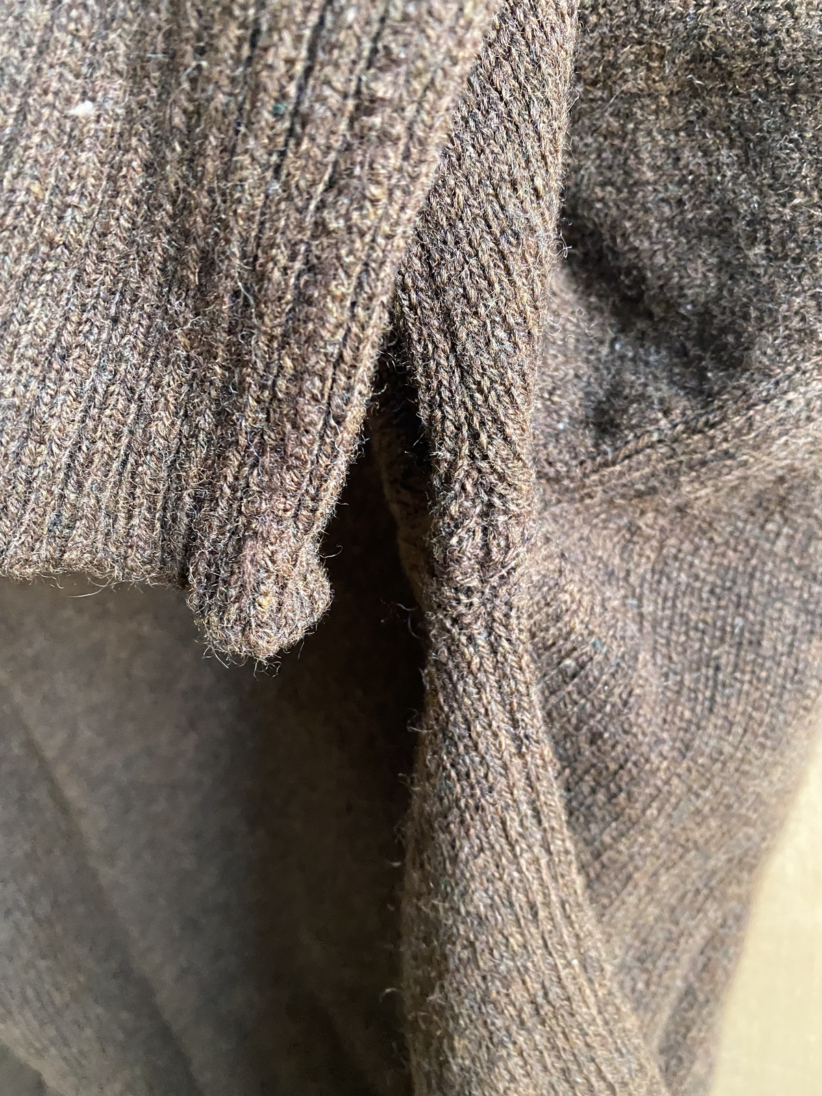 Vintage Dark Brown Pullover Pendleton Shetland Wo… - image 10