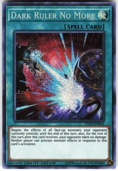 Dark Ruler No More - TN19-EN014 - Prismatic Secret Rare - Gold Sarcophagus Tin