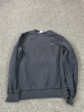 Vintage Y2K Nike Pullover Sweatshirt Men  s Size Medium Black