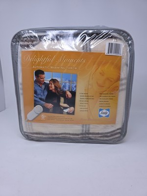 Sealy Delightful Moments  Electric Warming throw 50X62 New