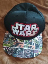 Star Wars logo comic Brim Baseball Hat adj snapback adj Youth New Without Tags