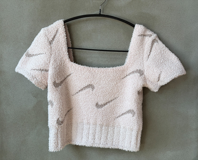 Nike Sportswear Phoenix Cozy Boucle Women Crop Knit Top [ASIAXL/US