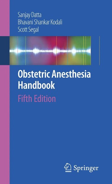 Sanjay Datta (U. A.) | Obstetric Anesthesia Handbook | Taschenbuch | Englisch-image